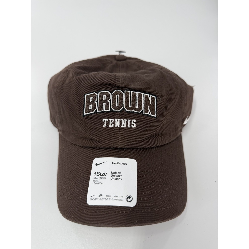 Brown University Bears Tennis Men's Nike Heritage86 Campus Cap Hat OSFM NWT